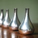Dansk Onion Candle Holder Set Designed By Jens Quistgaard - Danish Moder Silver Plate Tear Drop Candle Holders