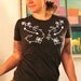 Western T- Shirt - Womens SMALL - Hand Screen Printed