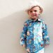 Boys shirt-rocket boy