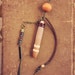 jocelyn. a bohemian sea urchin spine trinket necklace.