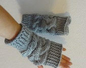 Knit Fingerless Gloves Arm Warmers Fingerless Mittens Hand Warmers Fingerless Gloves great driving / texting  You pick color
