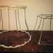Vintage Wire Lampshades