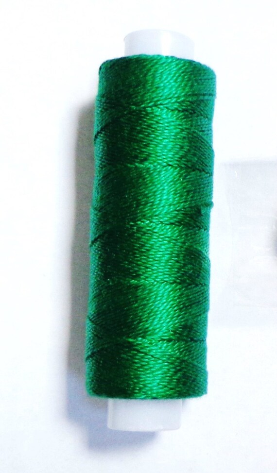 Pearl Iris Cotton Thread size 8color green 699