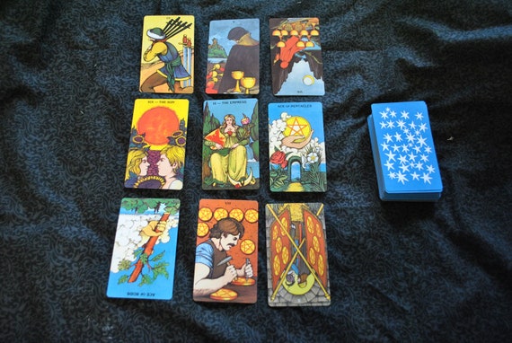 Items Similar To 9 Card Spread Tarot Reading Past