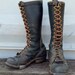 1950s WESCO Whites Highliner Lineman Smokejumper Biker Boots 7.5