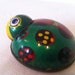 Vintage Tin Bug Toy on Wheels