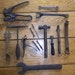 Vintage Tool Lot Hammers Wrenches Hand Tools