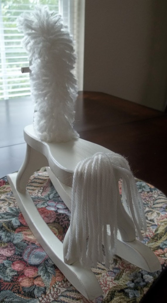 Handmade Rocking Horse Charming White Rocking Horse Babys