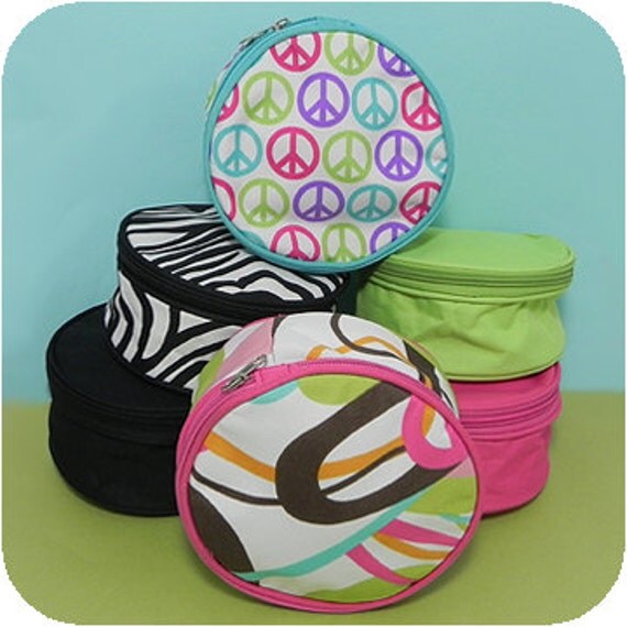 Items similar to Jewelry bag personalized in multiple colors and