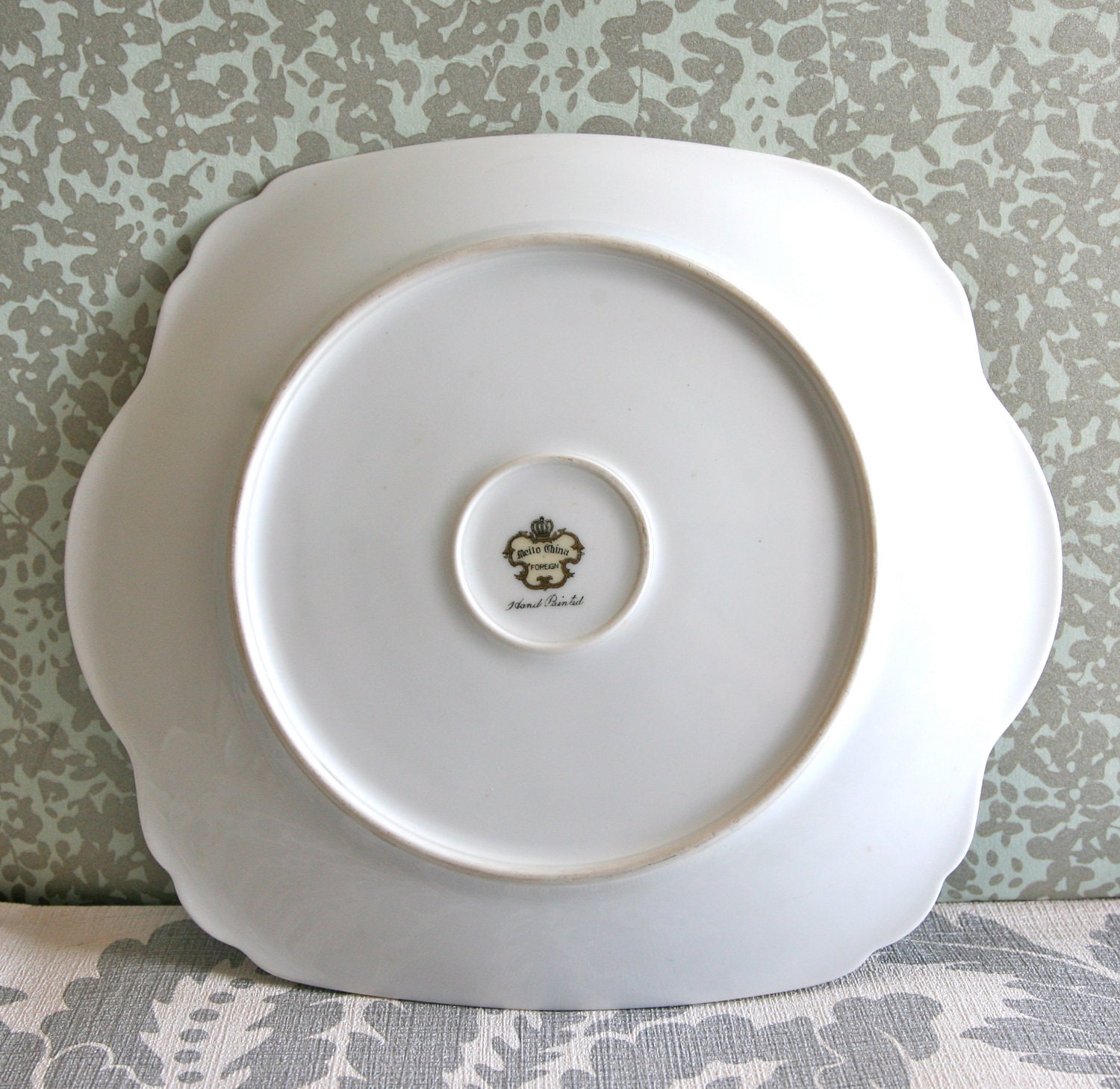 Downton Abbey Style Black and Gold Art Deco Tea Set Quartet