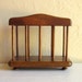 Vintage Wood Napkin Holder in Classic Design