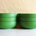 Set Avocado Green Bowls Cereal Snack Bowl 6