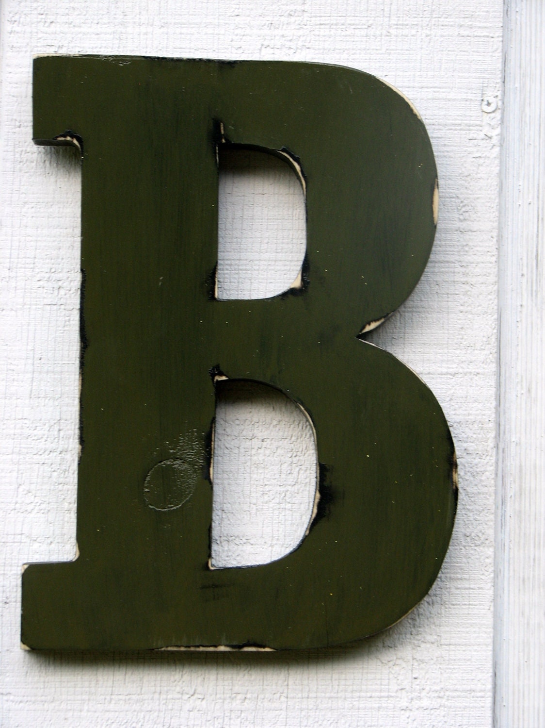 Rustic Wooden Letters Home Decor Rustic Letter B