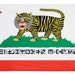 Matt Leines - GIANT 3'x5' Flag of the Tiger Men - California Republic - Only a few left