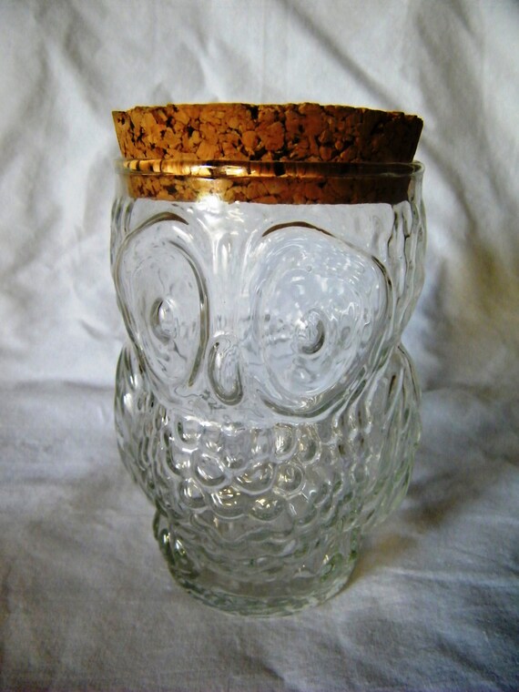 Vintage Glass Owl 101