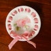 Dollhouse Miniature Artwork "Sweetheart Roses" Decorative Plate, Scale One Inch