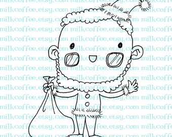 Popular items for christmas digi stamp on Etsy