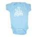 Organic Baby Boy Onesie - Blue Shits and Giggles