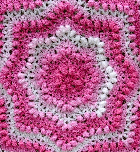 Download Crochet Pattern Baby Ripple Afghan. Download Pattern PDF.