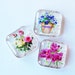 Flower Magnets, Glass magnets, Fridge Magnets, Flowers, kitchen magnets, Flower glass magnets