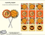 Instant Download - Thanksgiving Toppers/tags Il_170x135