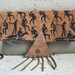 Fold Over Leather Clutch - Pouch - Native American Leather and Canvas Pouch