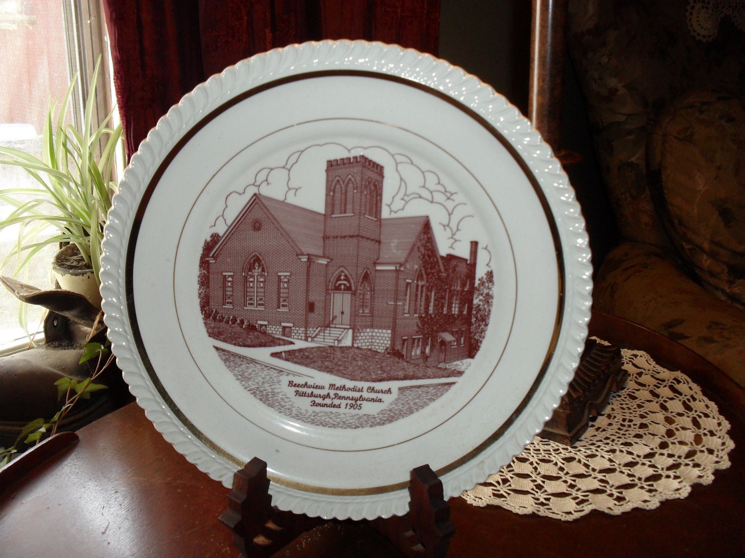 Beechview Methodist Church Collector Plate