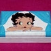 Essenceofthesouth Betty Boop Keepsake Box Painted Wood Betty Boop Favor Ring Box Decorative Cartoon