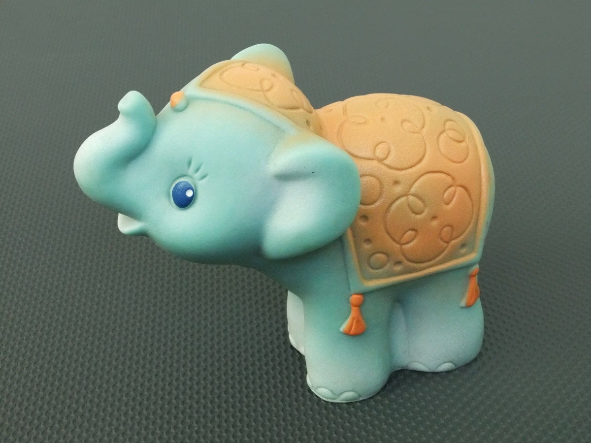 Vintage Rubber Toy Cute Elephant