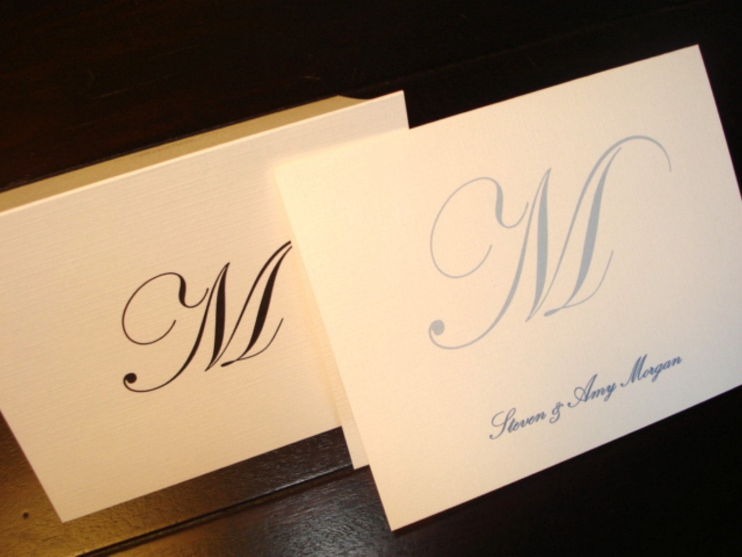 100 Personalized Note Cards & Envelopes Custom Thank You