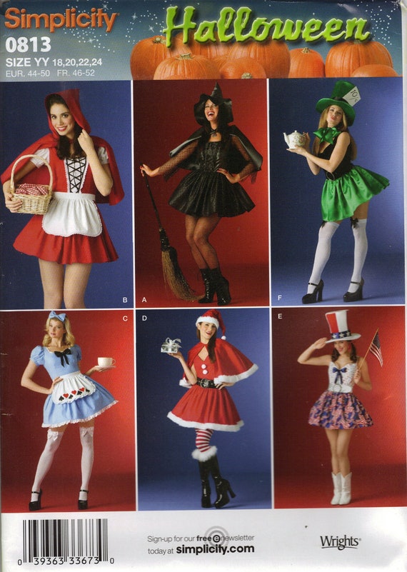 Simplicity Costume Sewing Pattern 0813 aka 4015