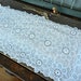 Pretty Sheer Vintage Table Runner / Dresser Scarf