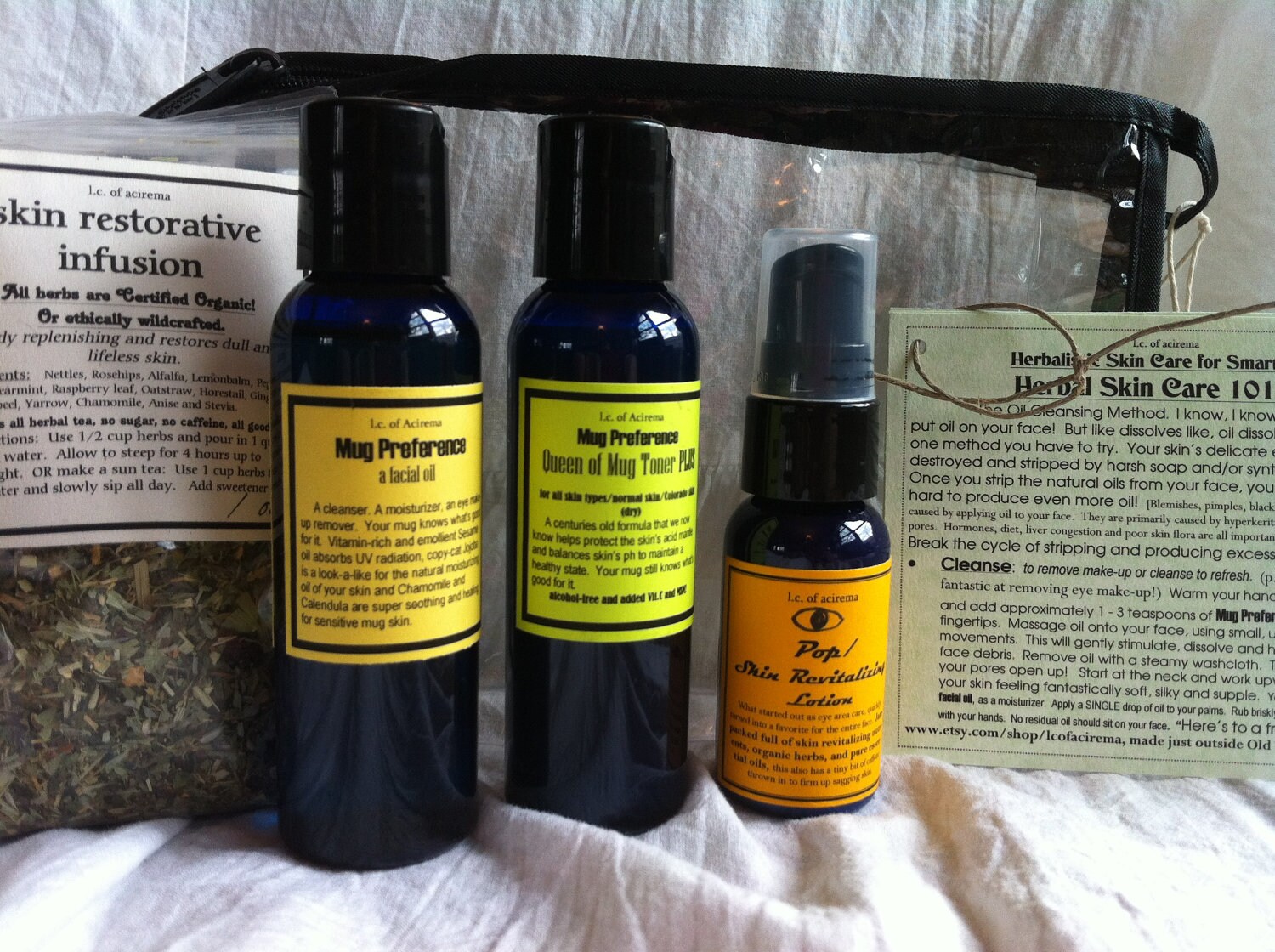 Herbal Skin Care 101 Kit Oil Cleansing