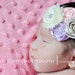 Newborn Headbands... Baby Girl Headbands... Infant Headbands... Pink and Purple