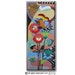 Original Acrylic Butterfly Painting on Canvas - Pop Art Cubism Butterfly Art on Canvas - 16" X 39"