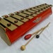 Vintage Metal Xylophone by Tudor