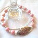 Light Pink and White Pearl Beaded Bracelet