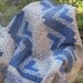 Sale - Queen Quilt - Log Cabin Blues