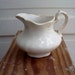 Antique Ironstone creamer John Maddock & Sons