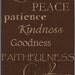 CUSTOM ORDER Fruit of the Spirit - Galatians 5:22-23 - Scripture Sign - Love, Joy, Peace...