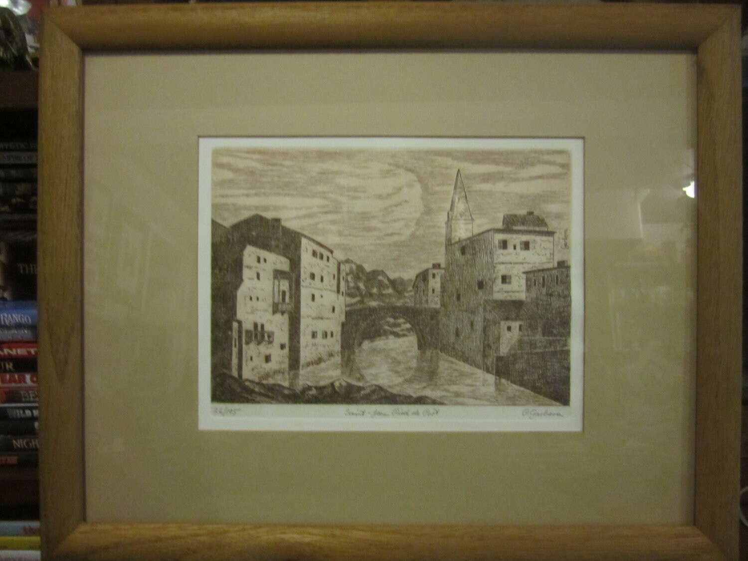 REDUCED Vintage Original Etching by Peter Garbera