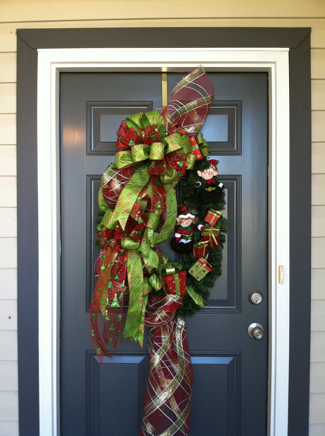 Whimsical Christmas Wreath