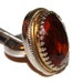 Vintage Ring Chunky Topaz Crystal 1950s jewelry CocktailIt