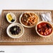 Chinese food, Oriental delicious Meal set- handmade Dollhouse Miniatures 1/12