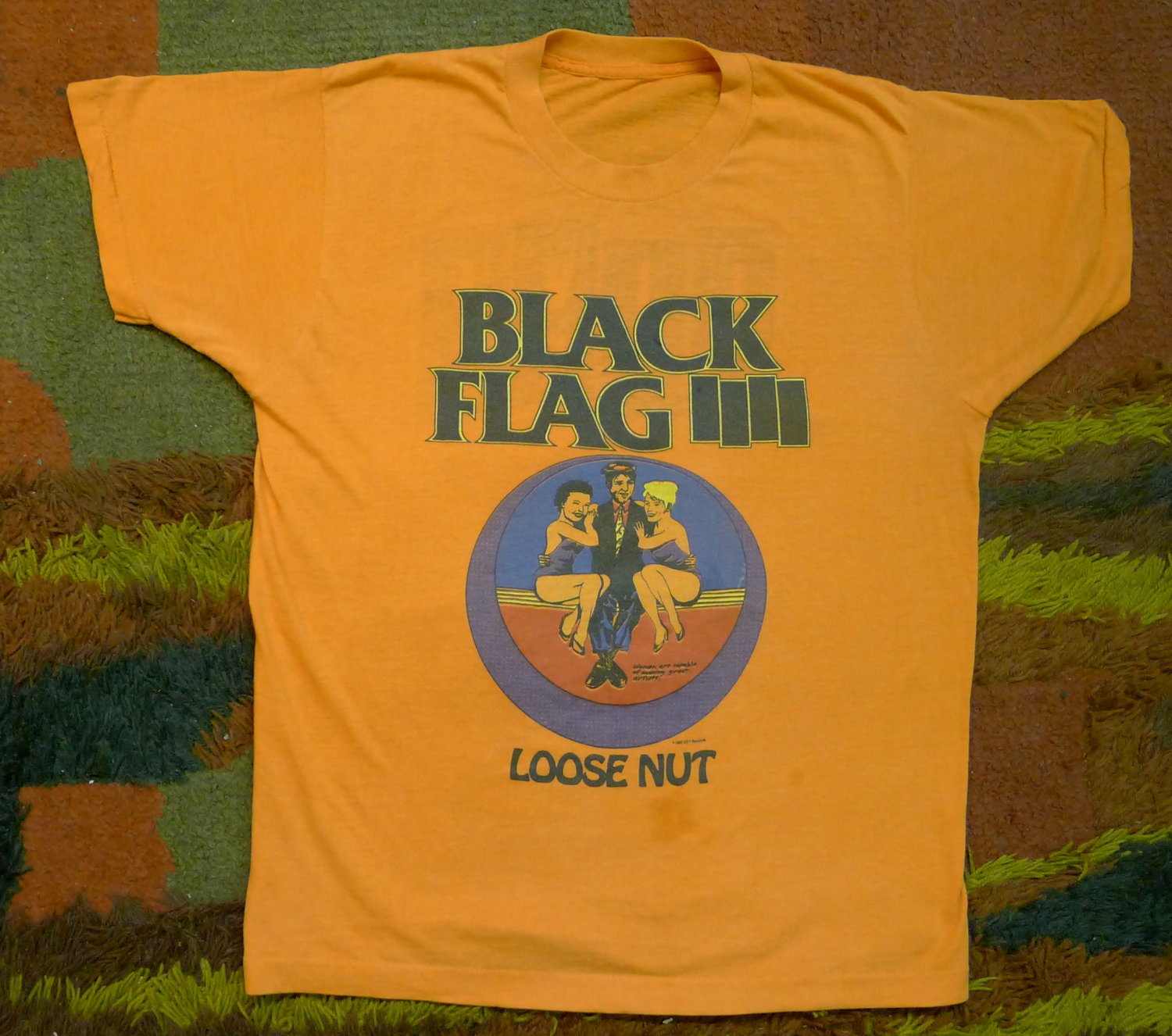 black flag tour shirt