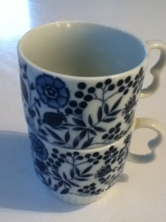 calico coffee mugs blue floral stackable coffee cup by goodluxe calico coffee mugs blue floral stackable coffee cup by goodluxe