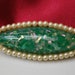 vintage Coro signed confetti thermoset brooch