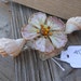 Seashell Barrette Handmade Hair Accessory Design using Natural Scallop and Crown Shells and Flower