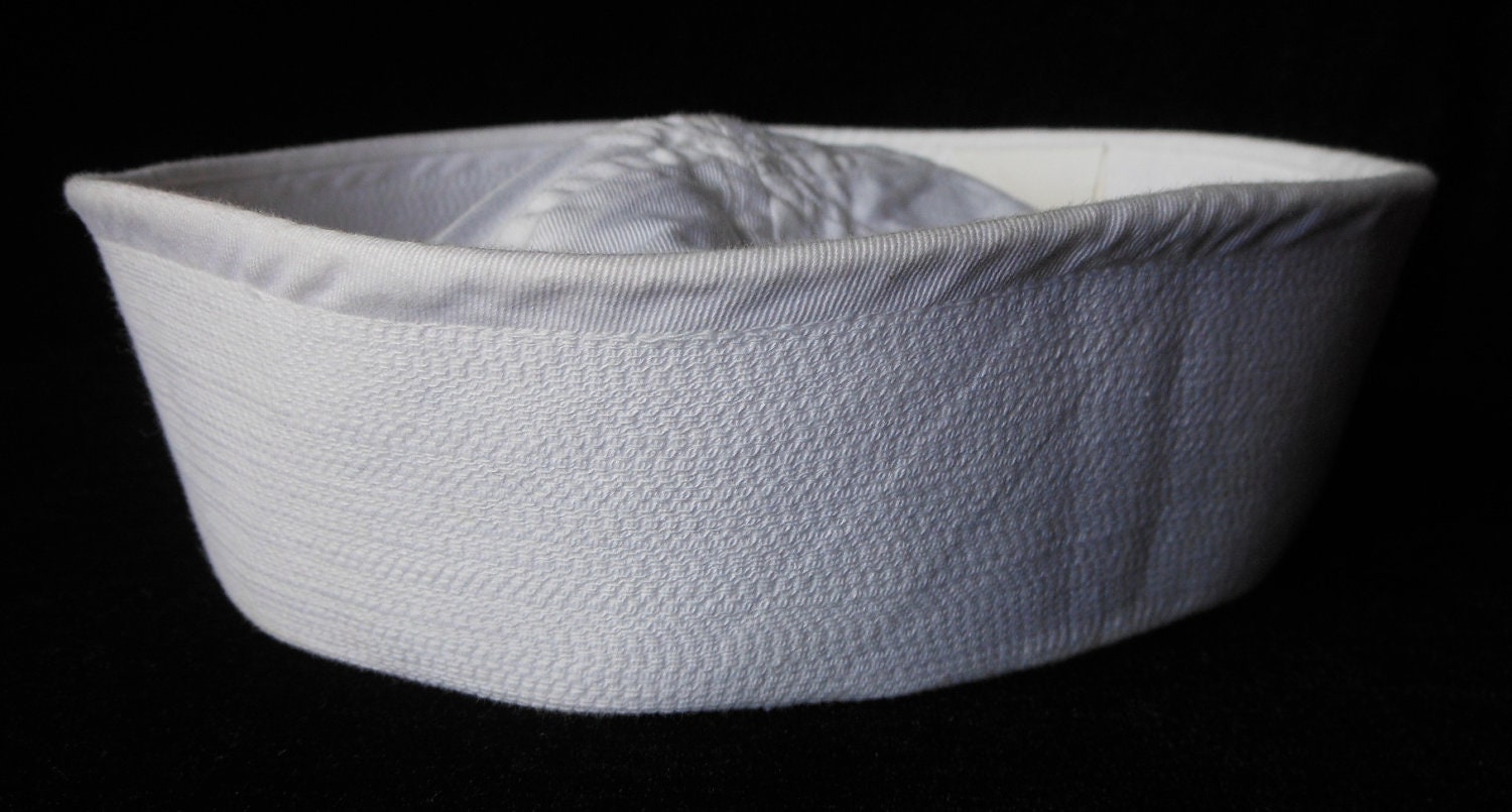 Authentic Issued US Navy Dixie Cup Sailor Hat Size