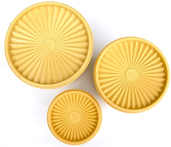 vintage fall harvest gold tupperware set sugar flour coffee vintage fall harvest gold tupperware set sugar flour coffee